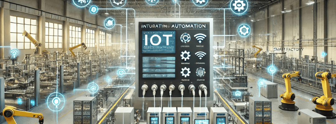 Integrating Iot With Automation Control Panels for Smart Manufacturing